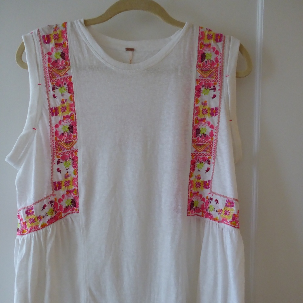 Free People Marcy Tank - Ivory - NWT